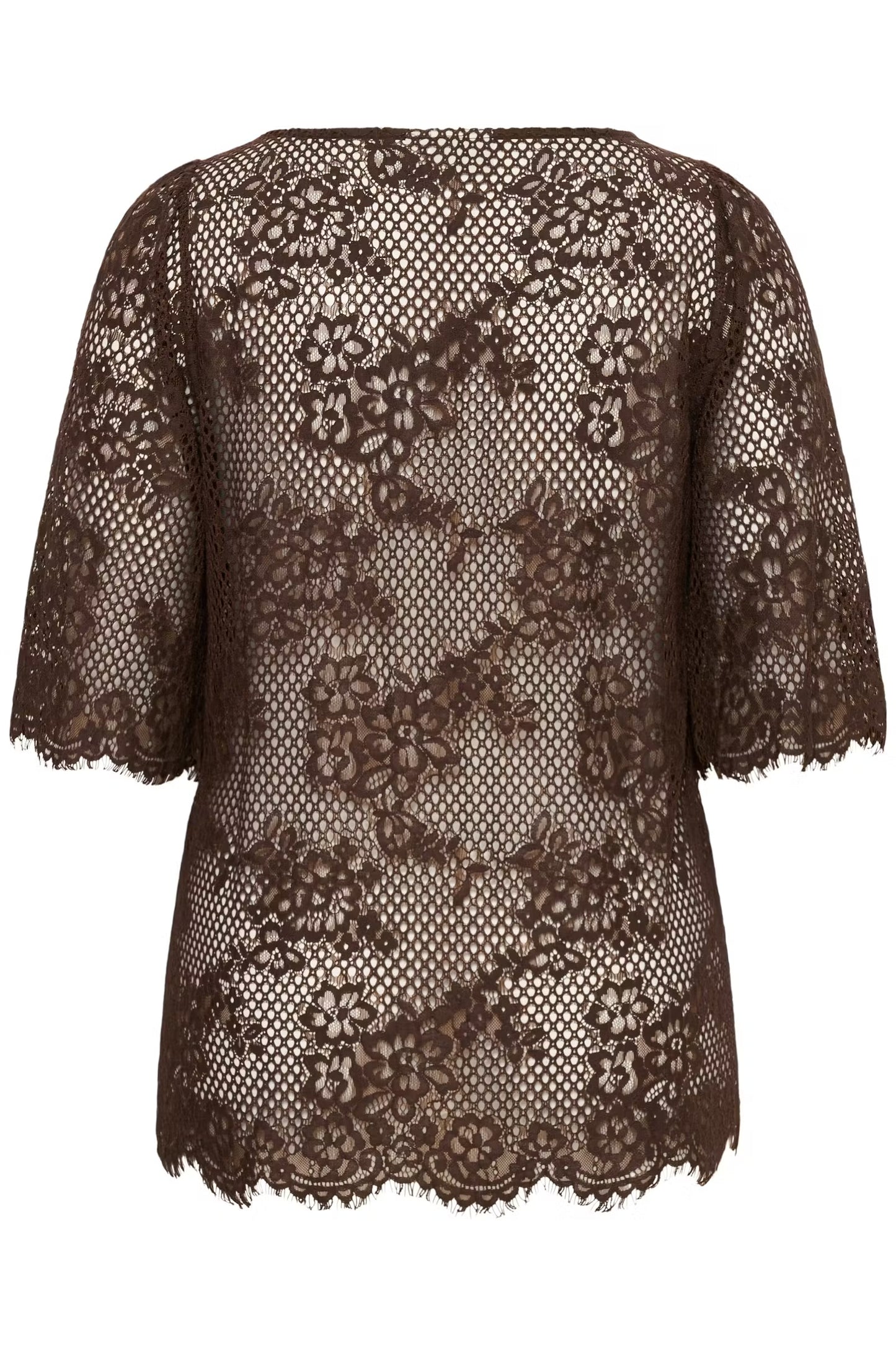 Shirt aus Spitze
