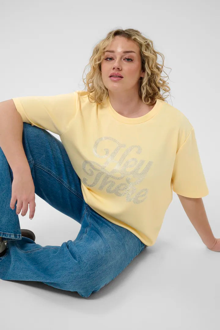 1/2 Arm Shirt mit Glitzer