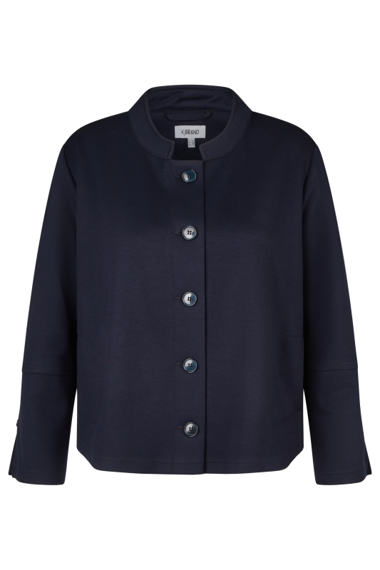 Kurzjacke mit Stehkragen