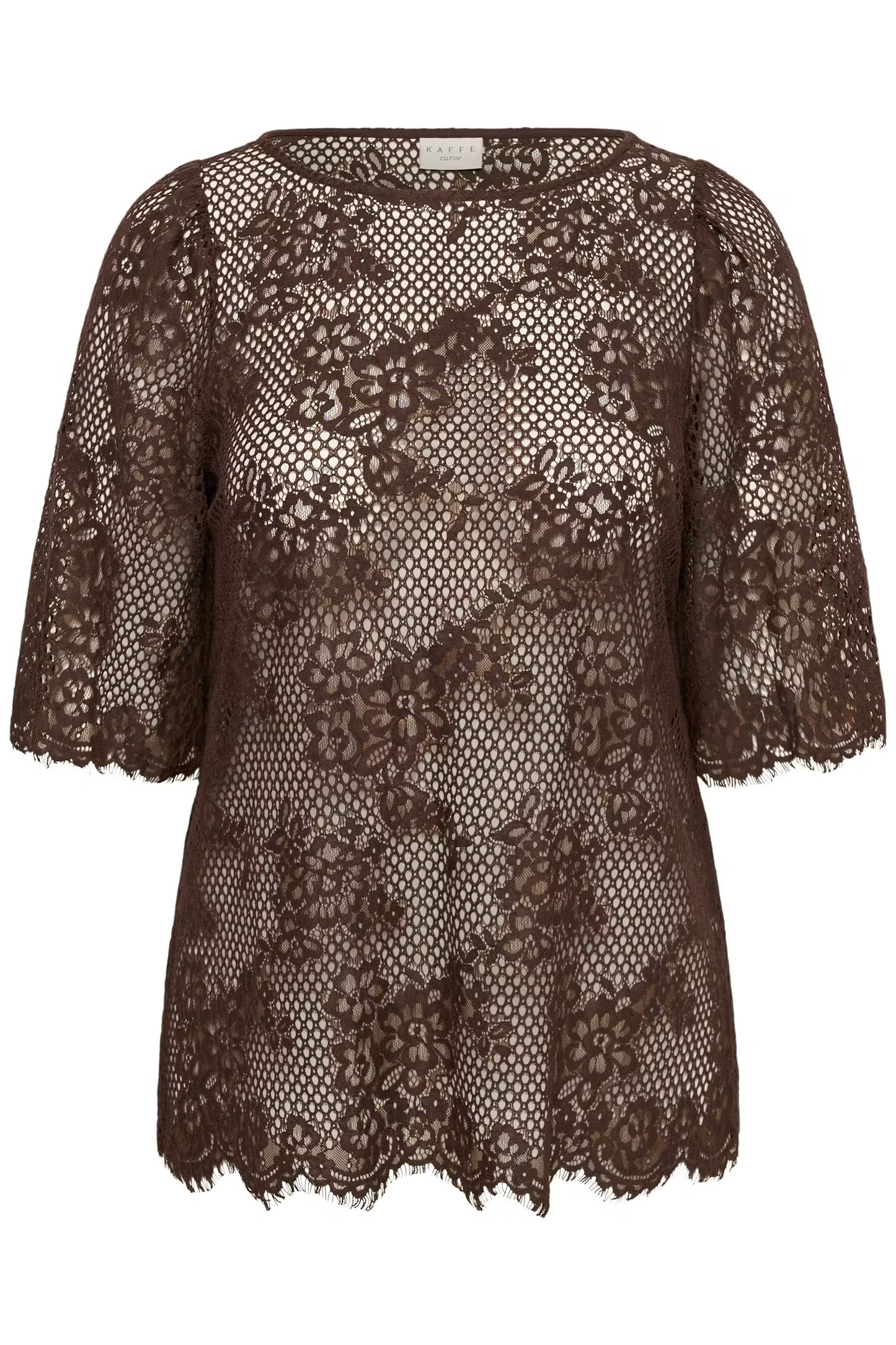 Shirt aus Spitze