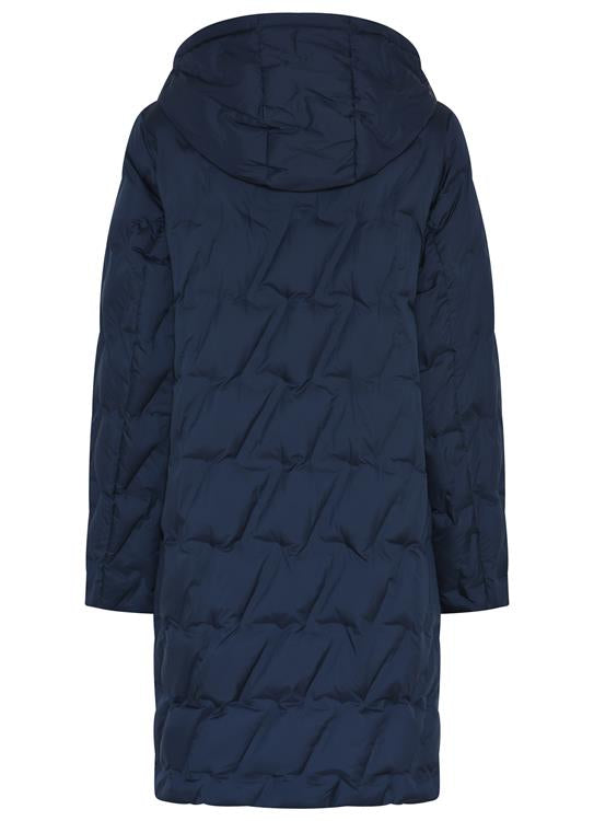 Gesteppte Longjacke