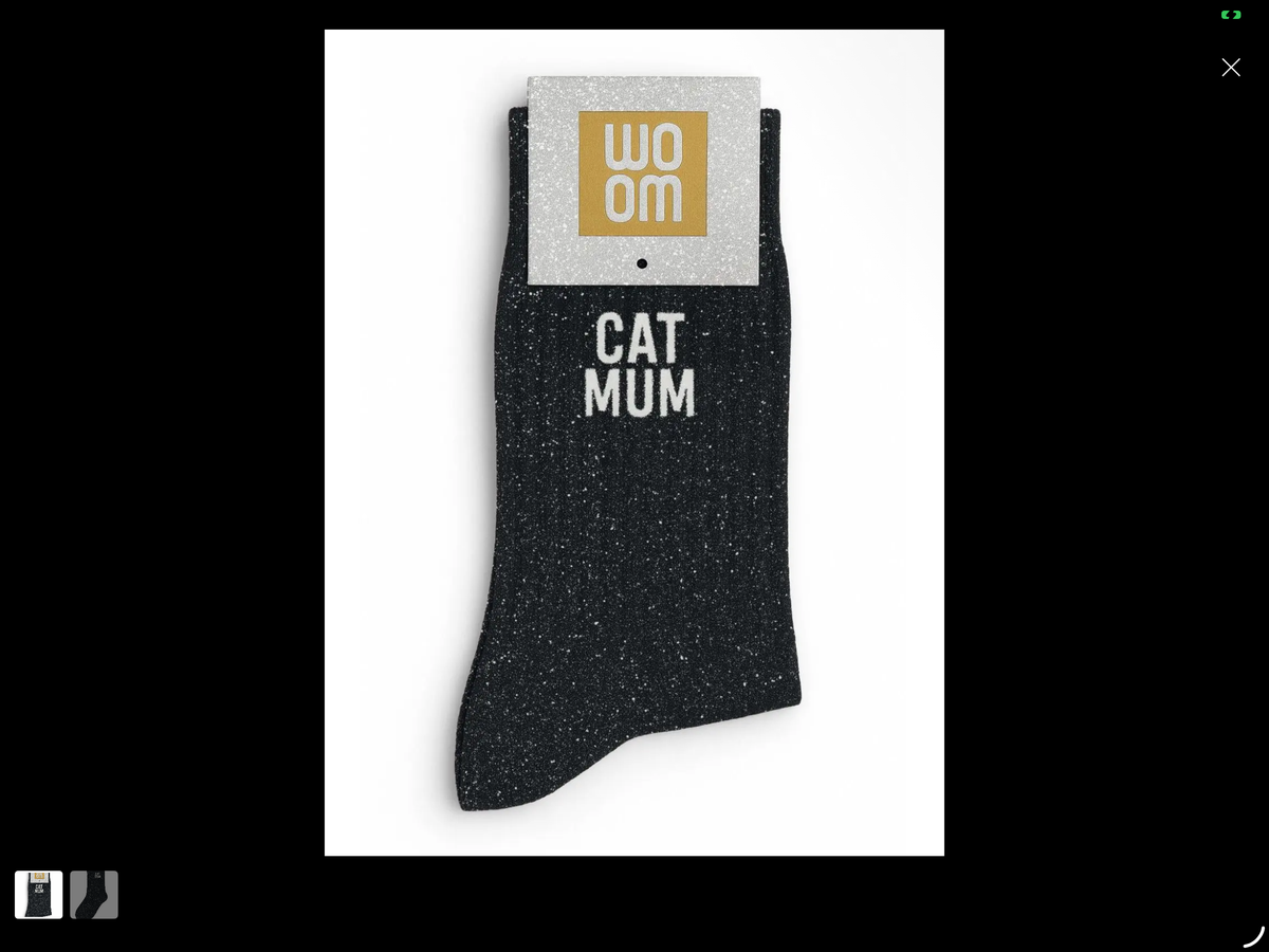 Glitzer-Statement-Socken