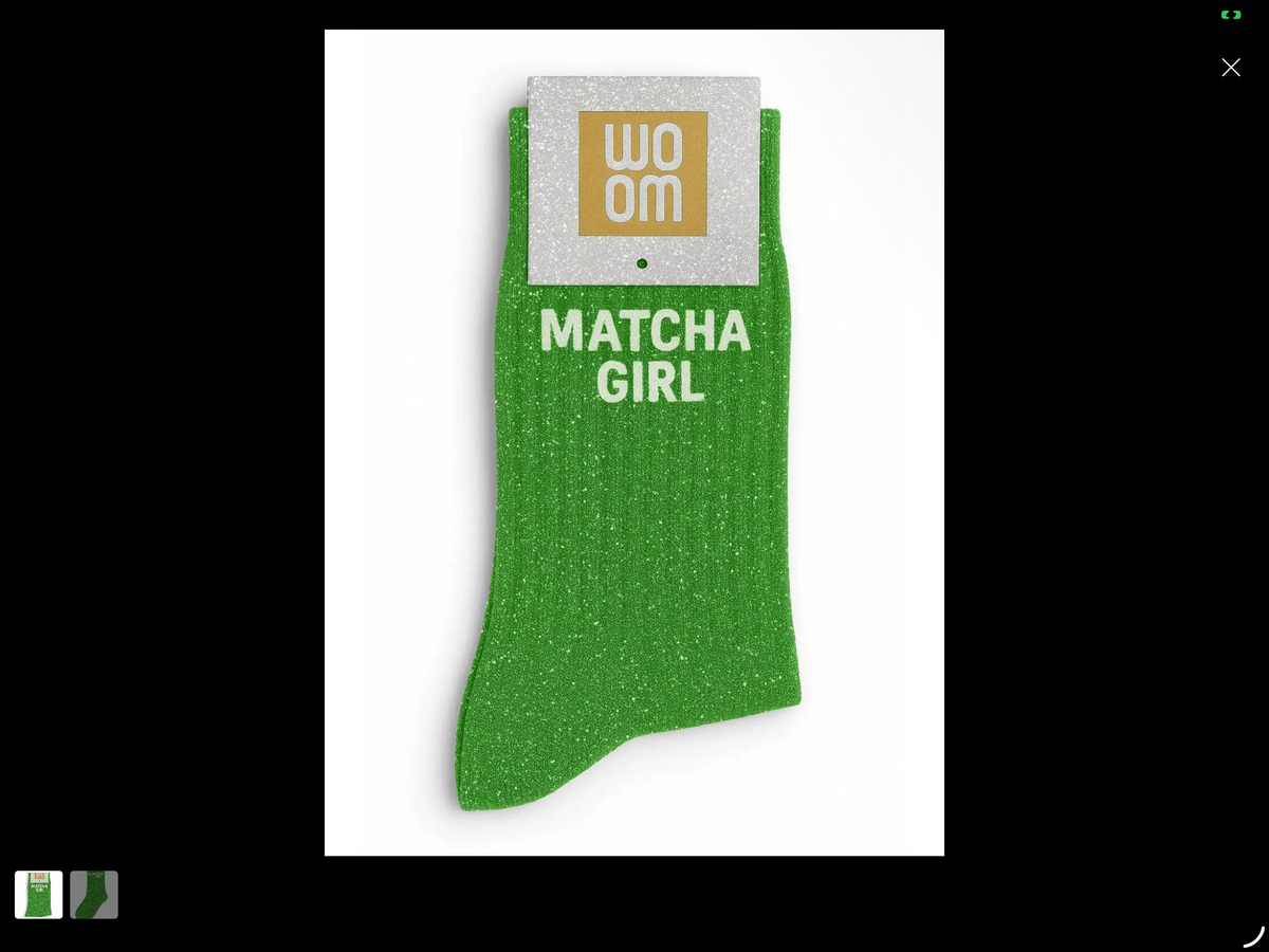 Glitzer-Statement-Socken
