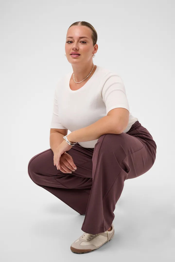 Bequeme Hose Straight Leg