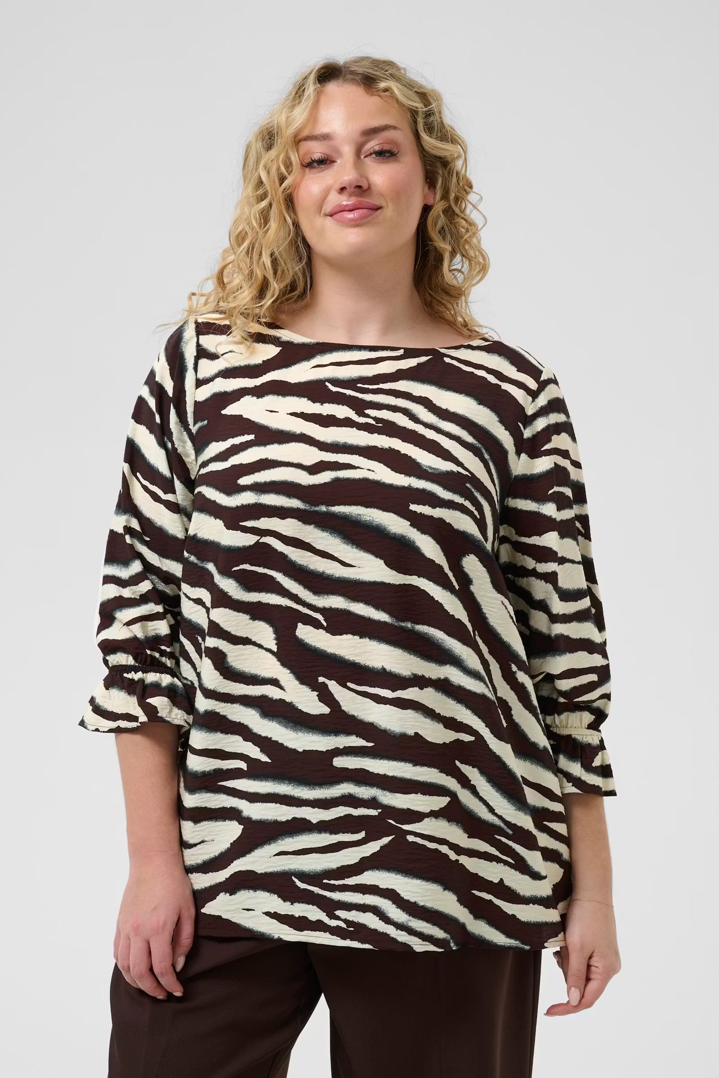 Blusenshirt mit Animalprint