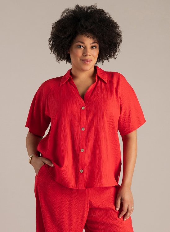 Bluse mit Kragen