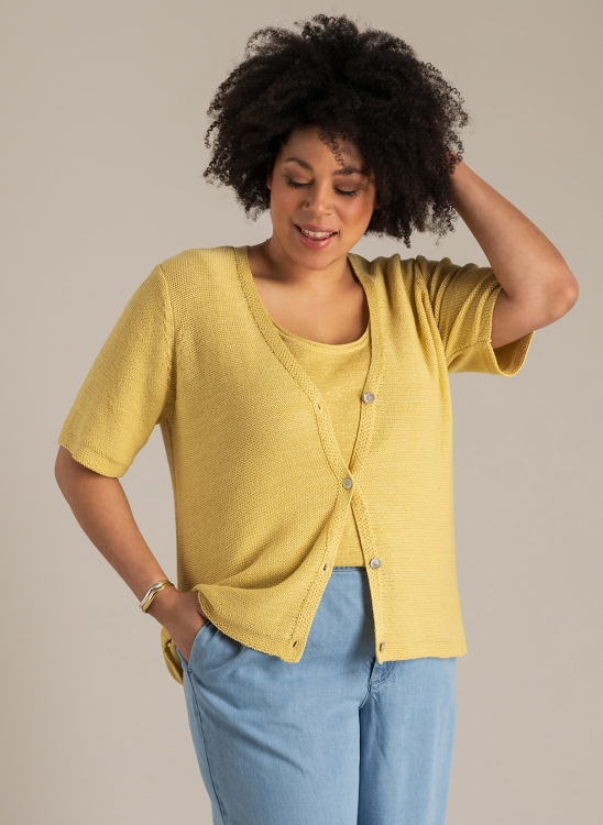 Strickjacke 1/2 Arm