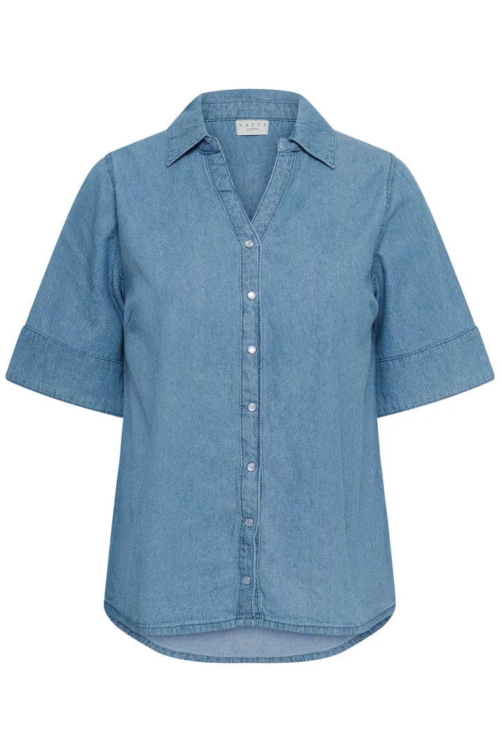 Jeansbluse