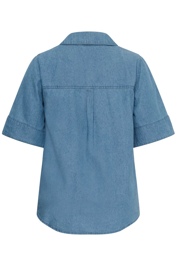 Jeansbluse