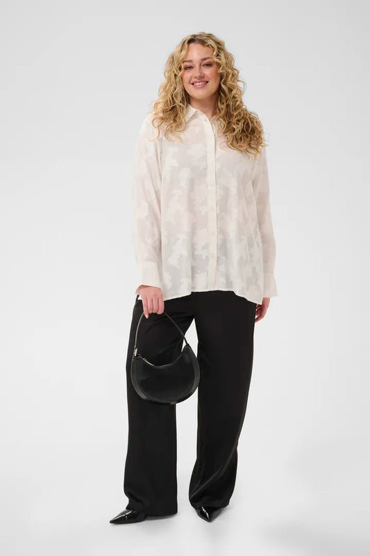 Elegante Bluse mit Muster