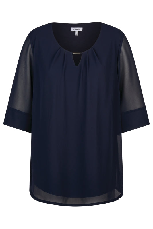 Chiffon-Blusenshirt