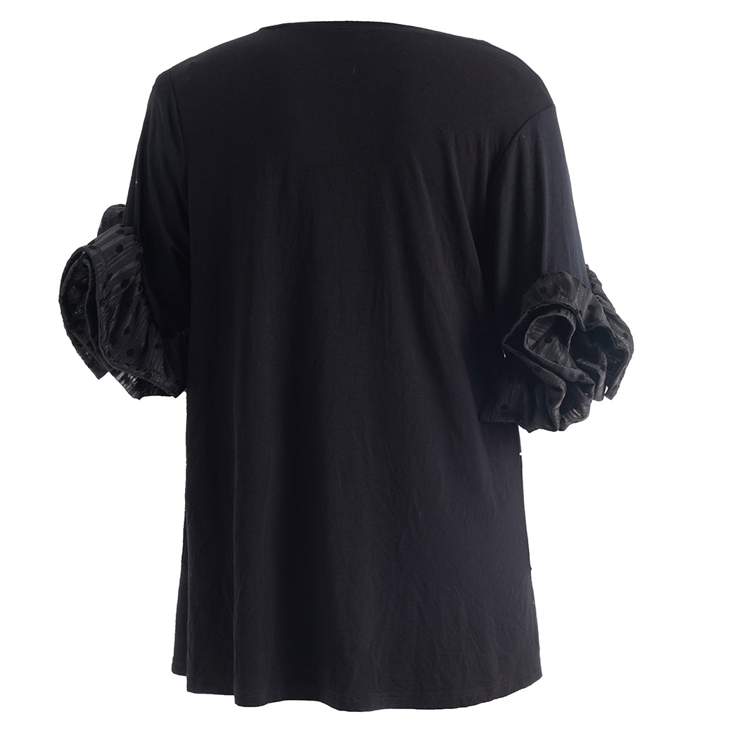 Shirt mit Volantärmel