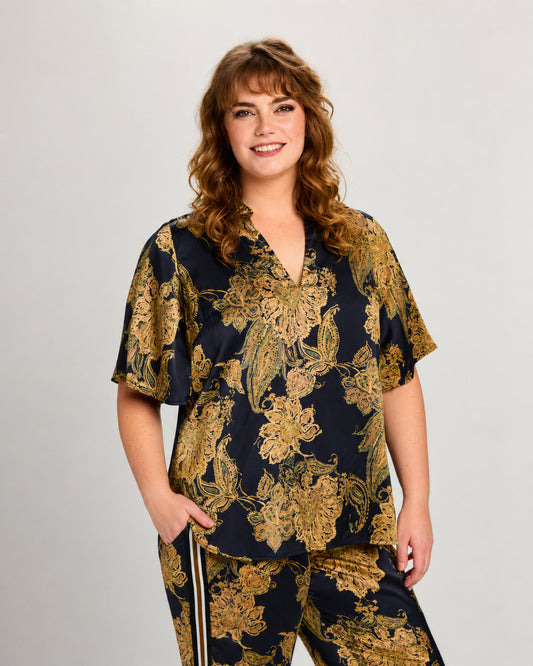 Blusenshirt gemustert