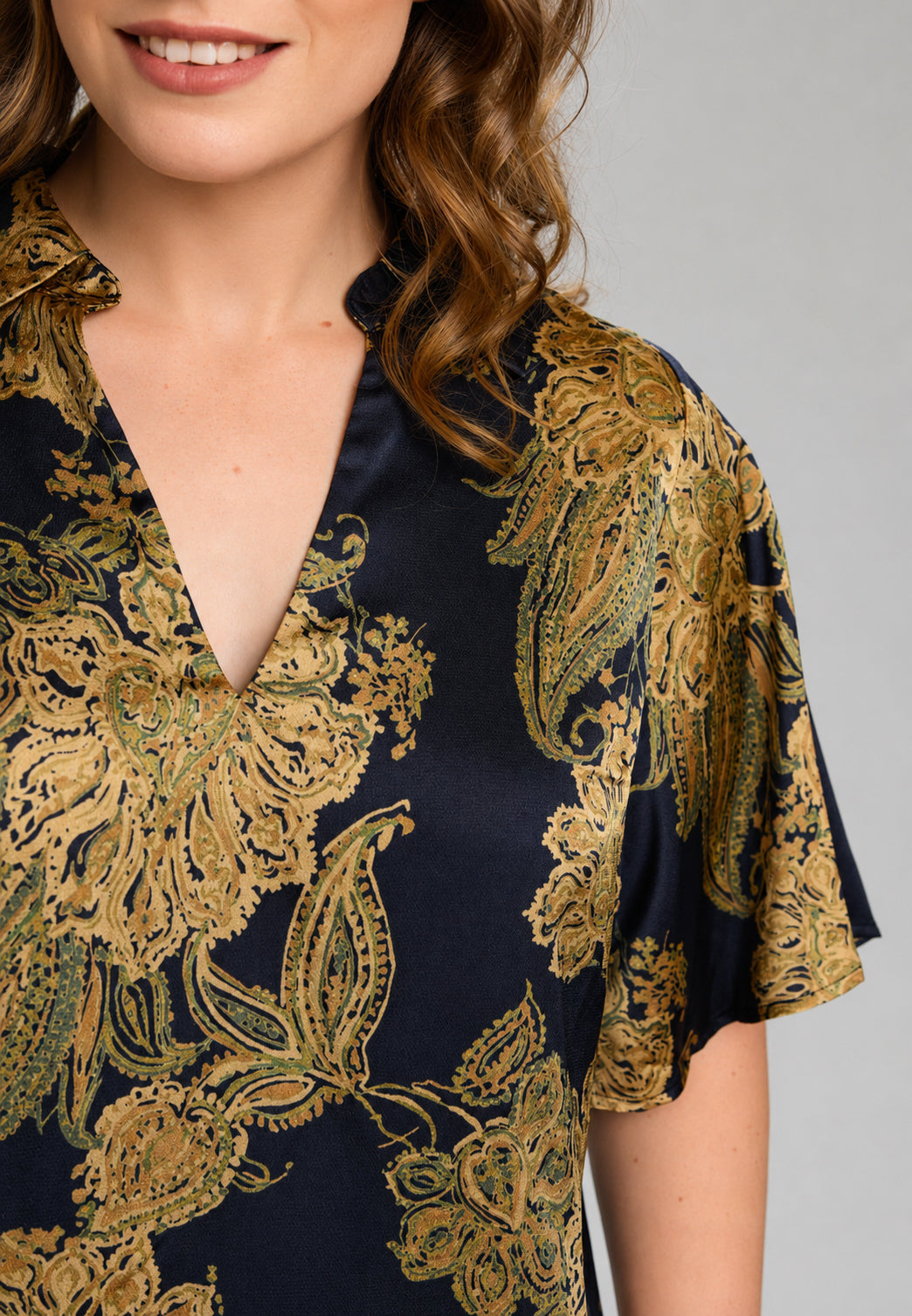 Blusenshirt gemustert