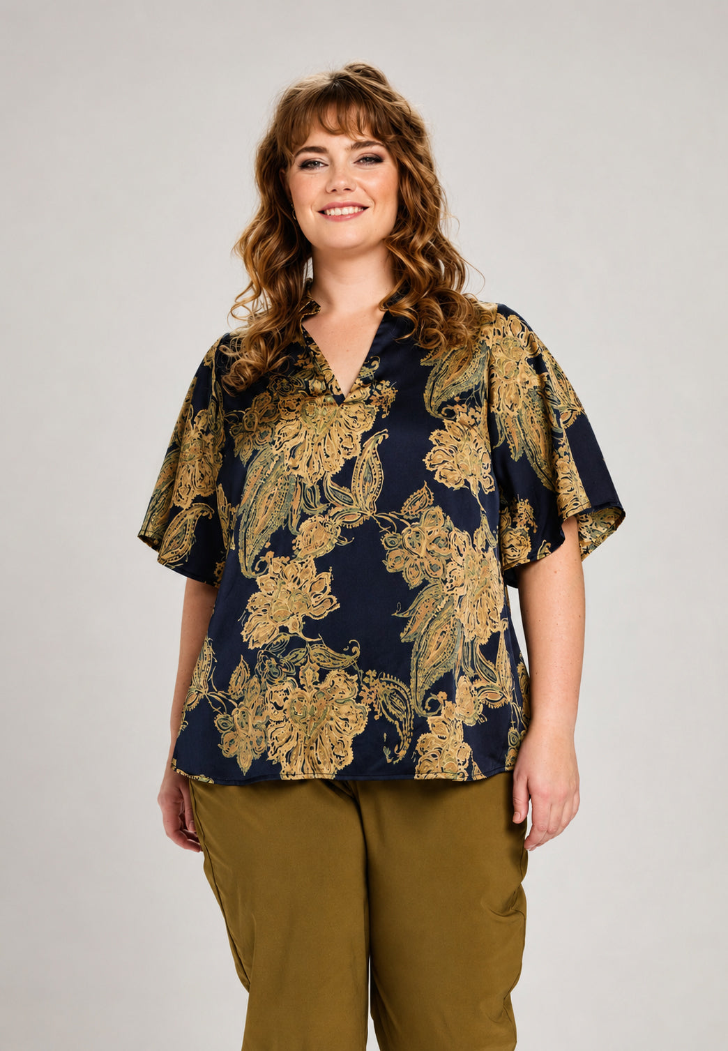 Blusenshirt gemustert