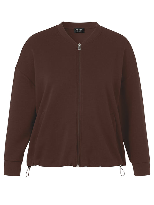 Sweatjacke aus Scuba