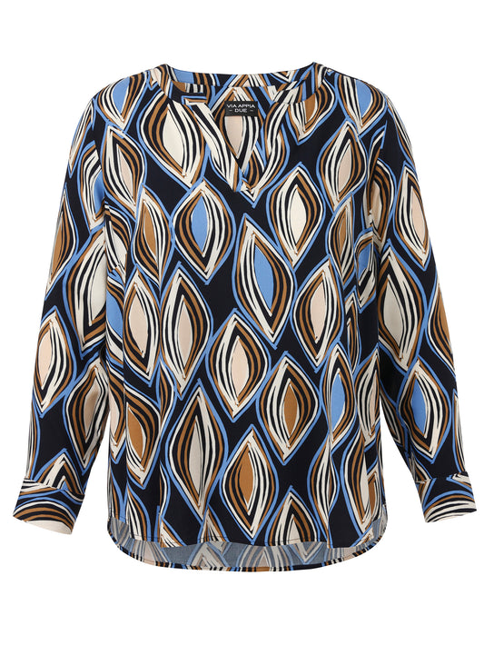 Blusenshirt gemustert
