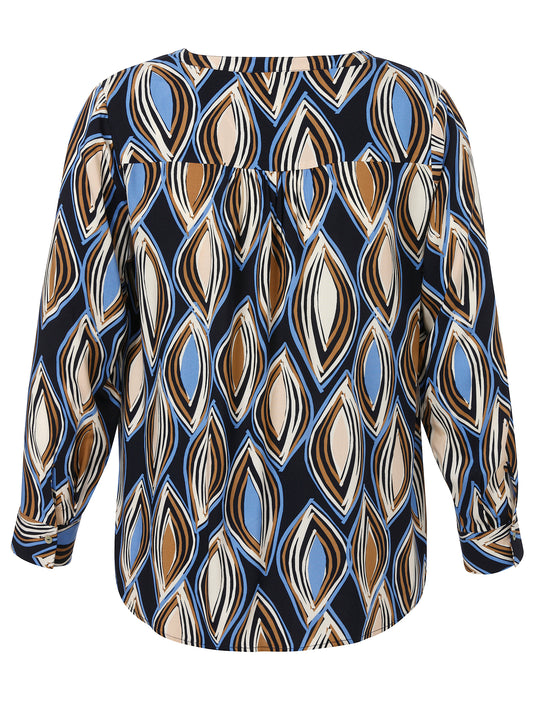 Blusenshirt gemustert
