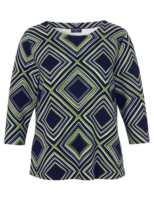 Sweatshirt in Ottoman-Struktur