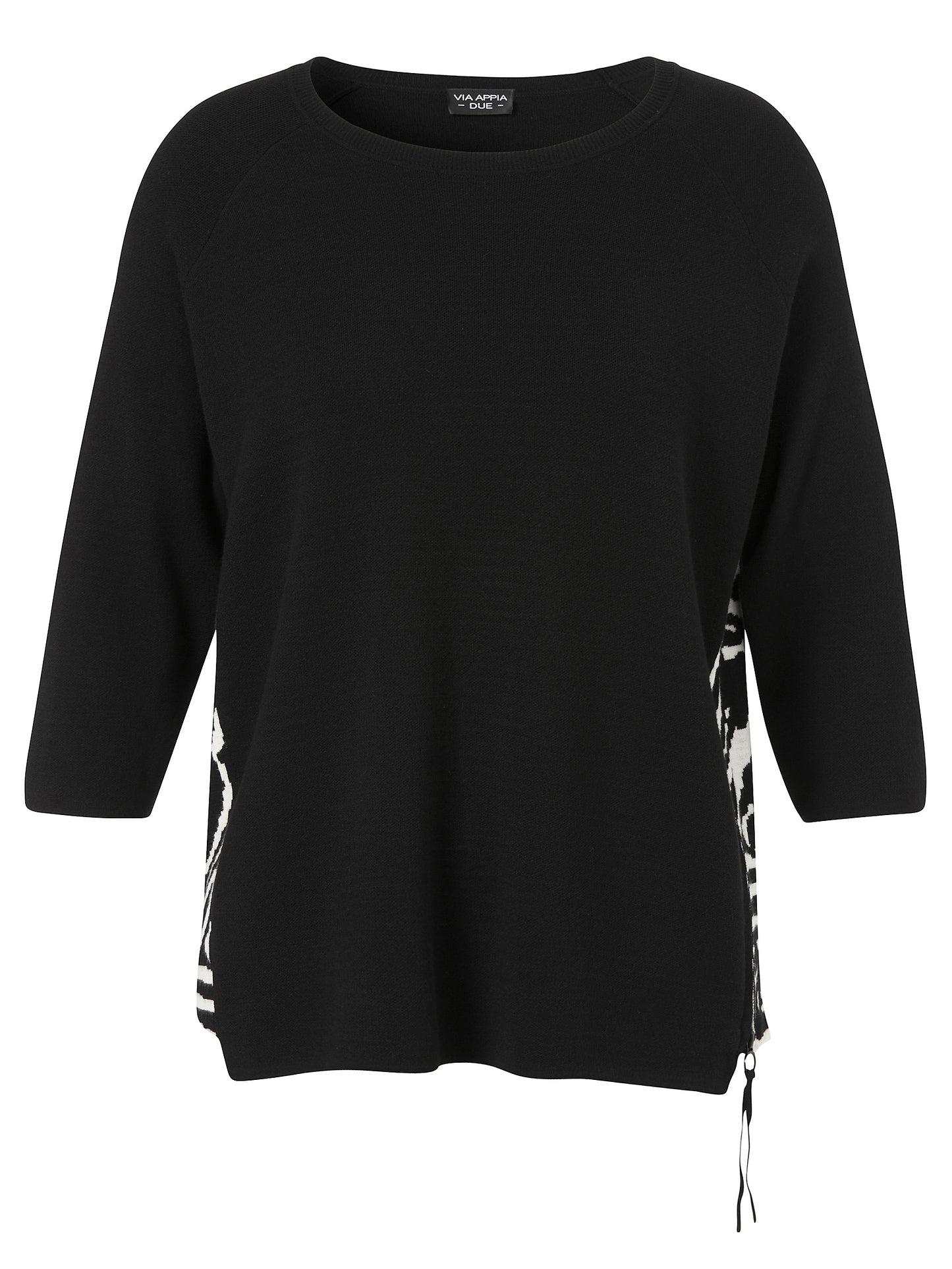 Pulli mit Zebra-Details