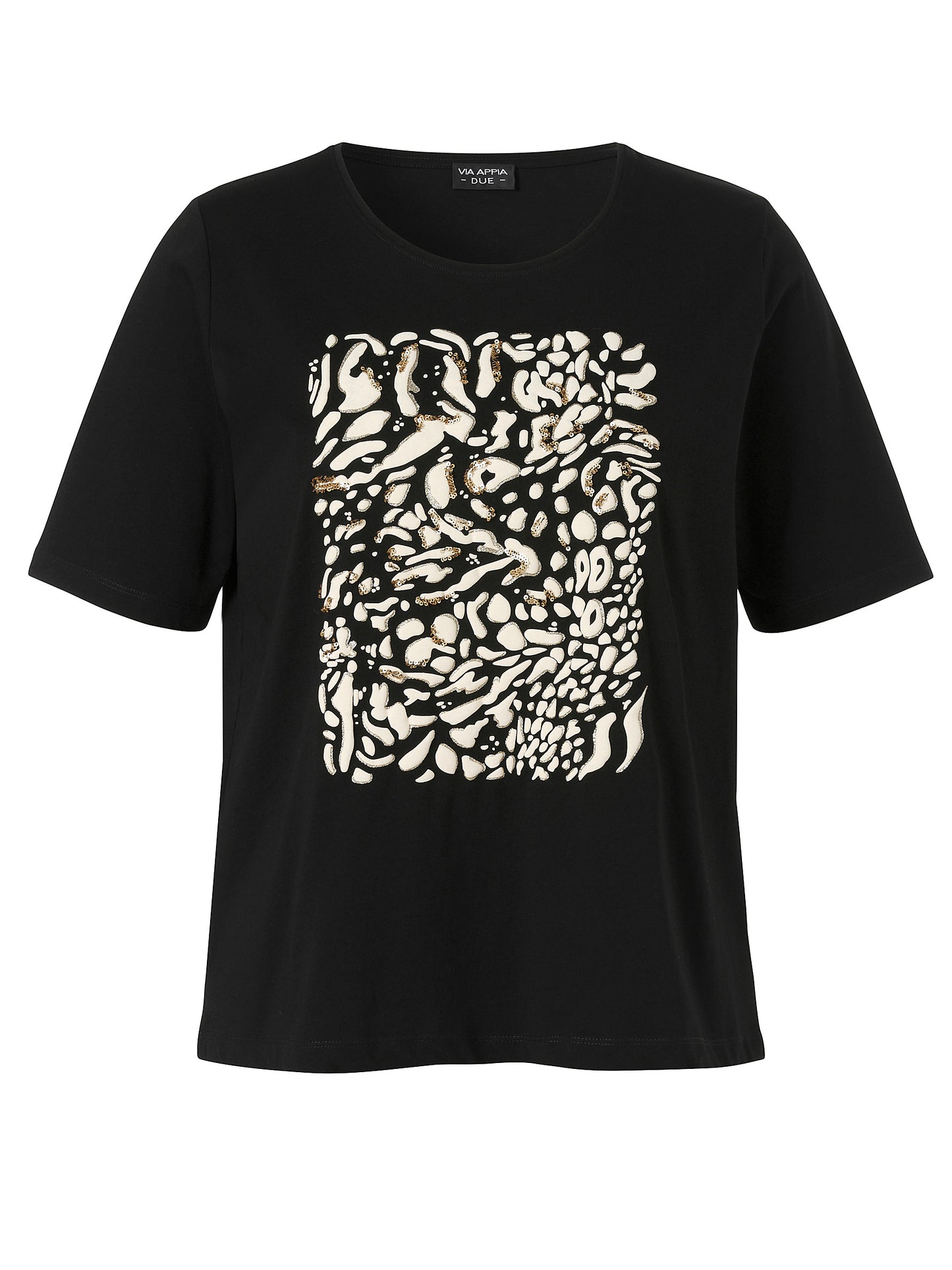 T-Shirt mit Animaldruck
