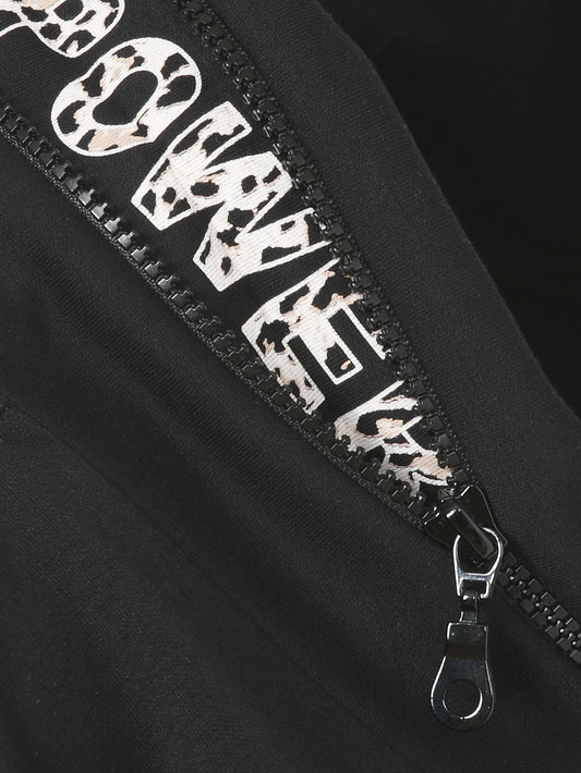 Sweatshirt mit raffiniertem Kragen
