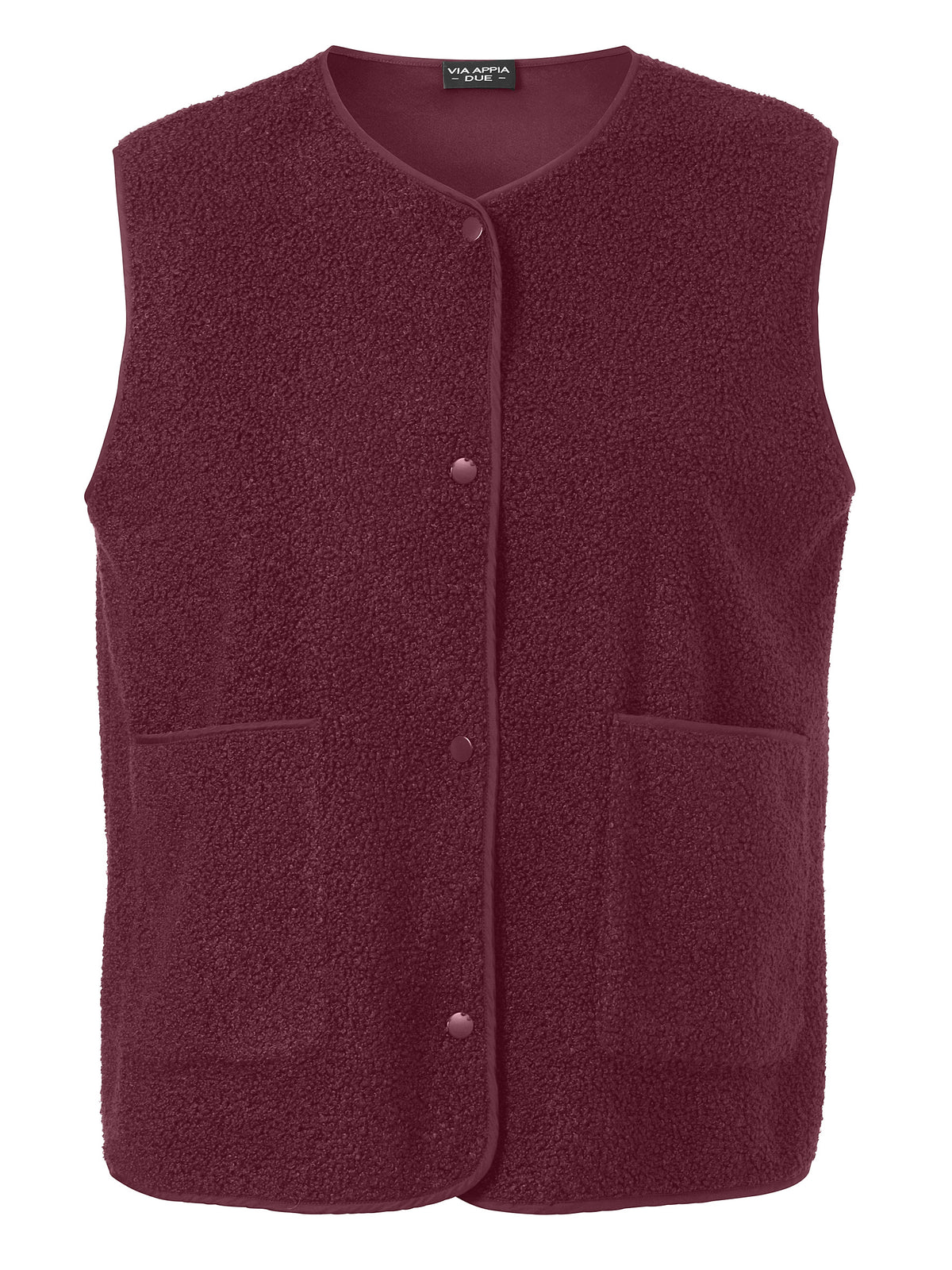 ärmellose „Boucle“-Weste