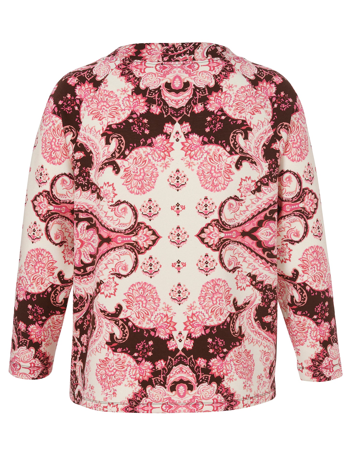 Sweatshirt gemustert