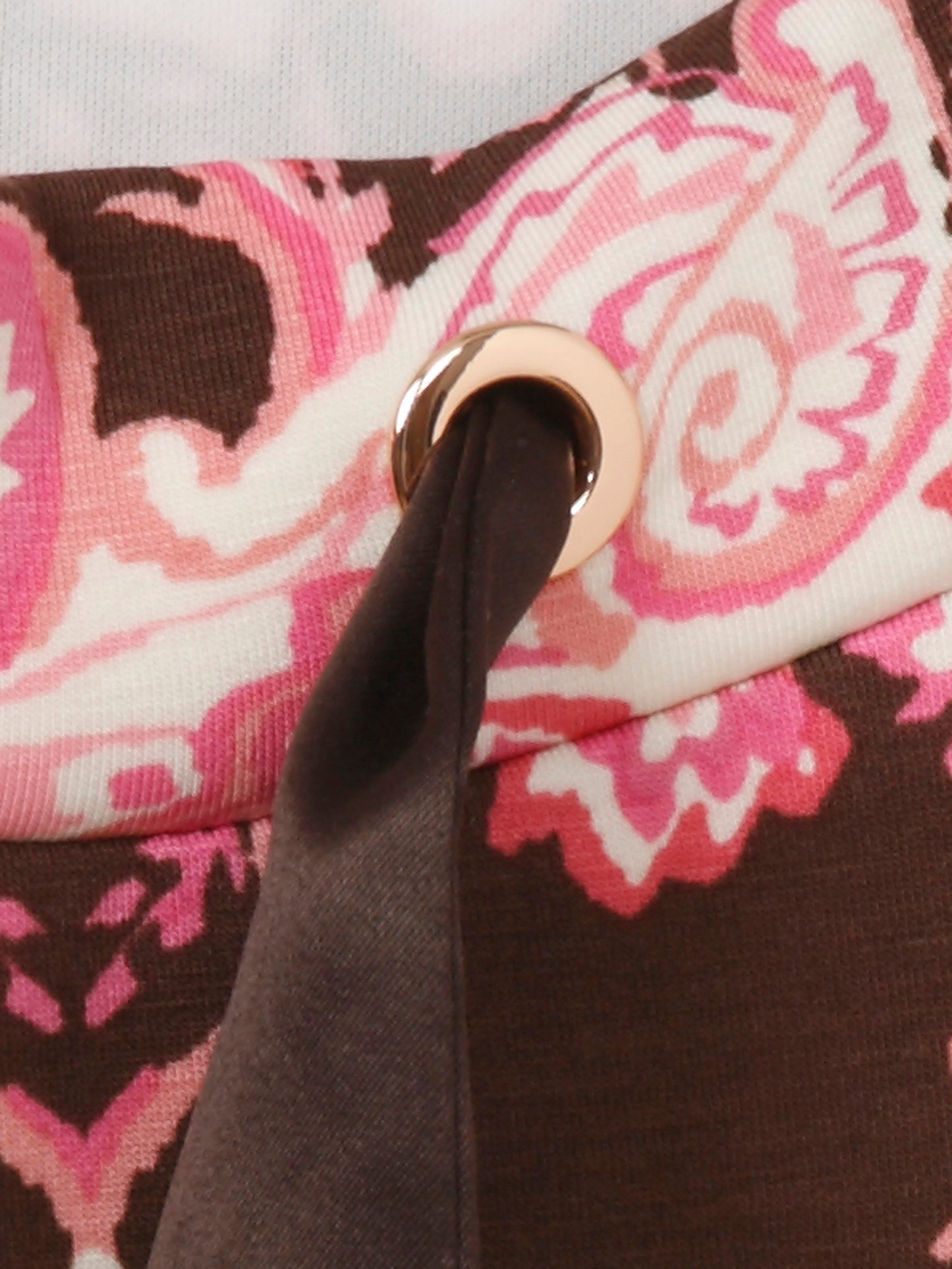 Sweatshirt gemustert