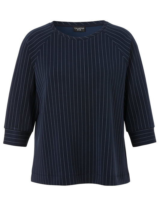 Modisches Sweatshirt mit 3/4 Arm