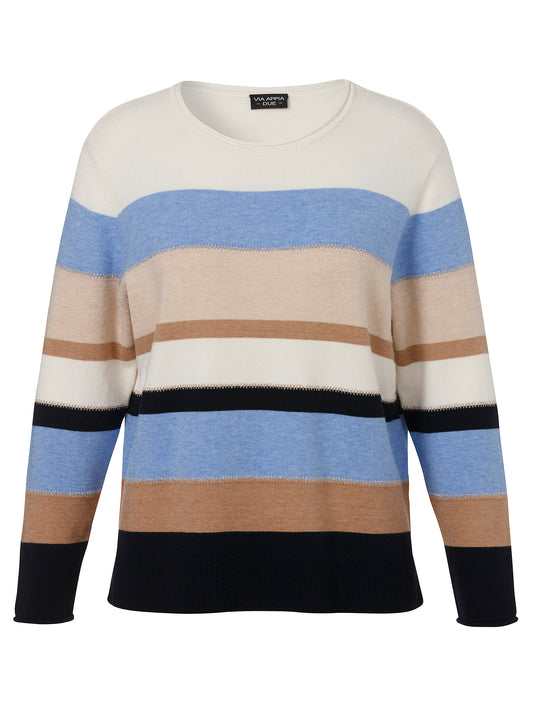 Gestreifter Pullover