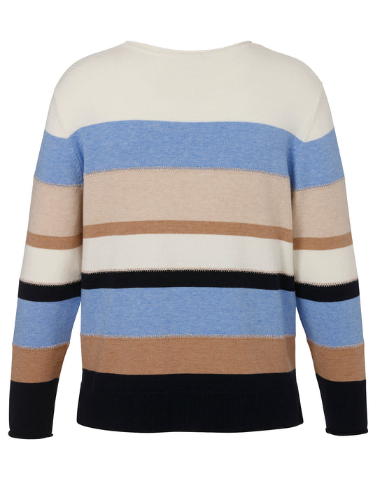 Gestreifter Pullover