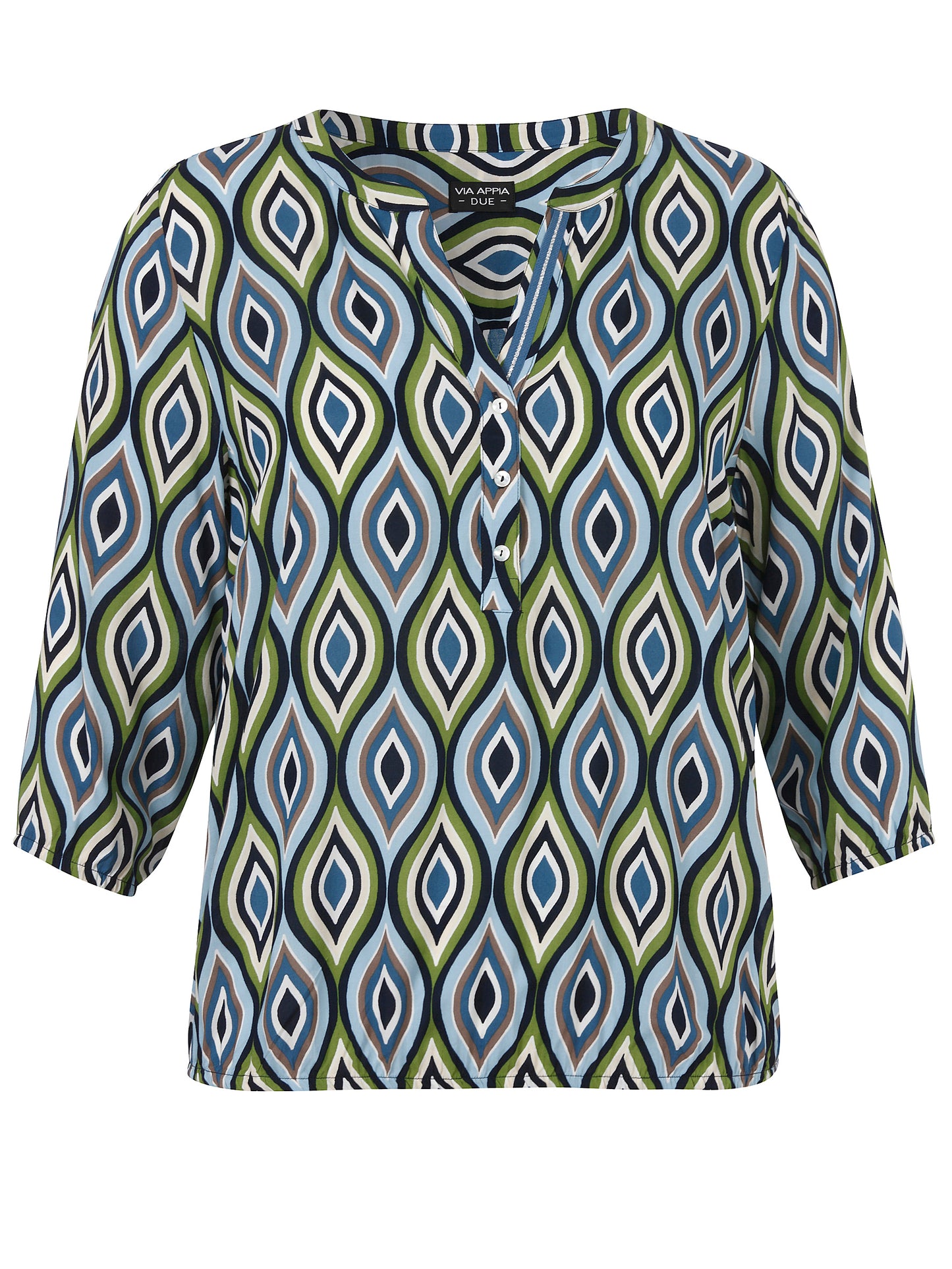 Blusenshirt gemustert