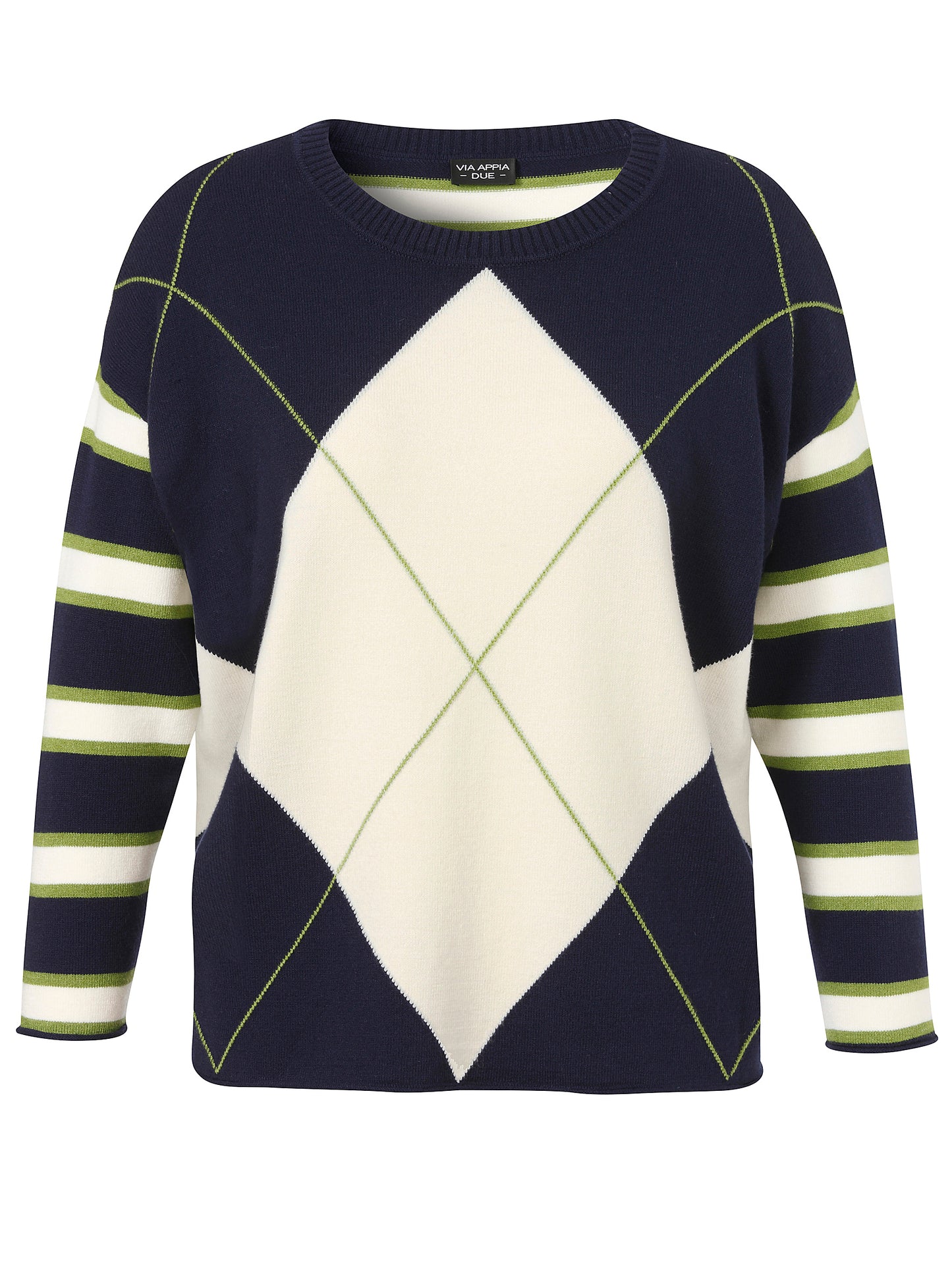 Pullover mit Rautenmuster