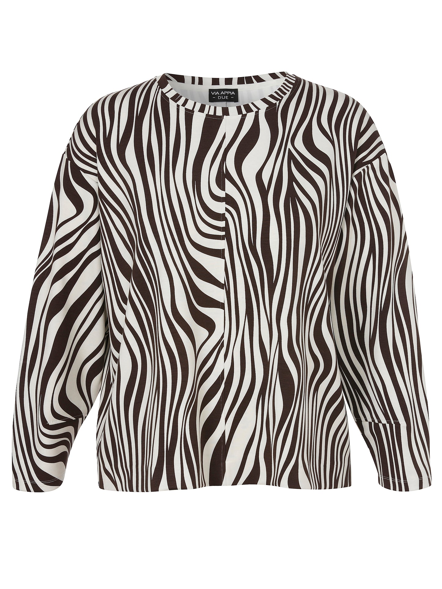 gemustertes Langarmshirt
