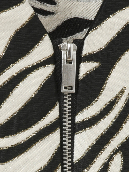 Blousonjacke Zebra-Print