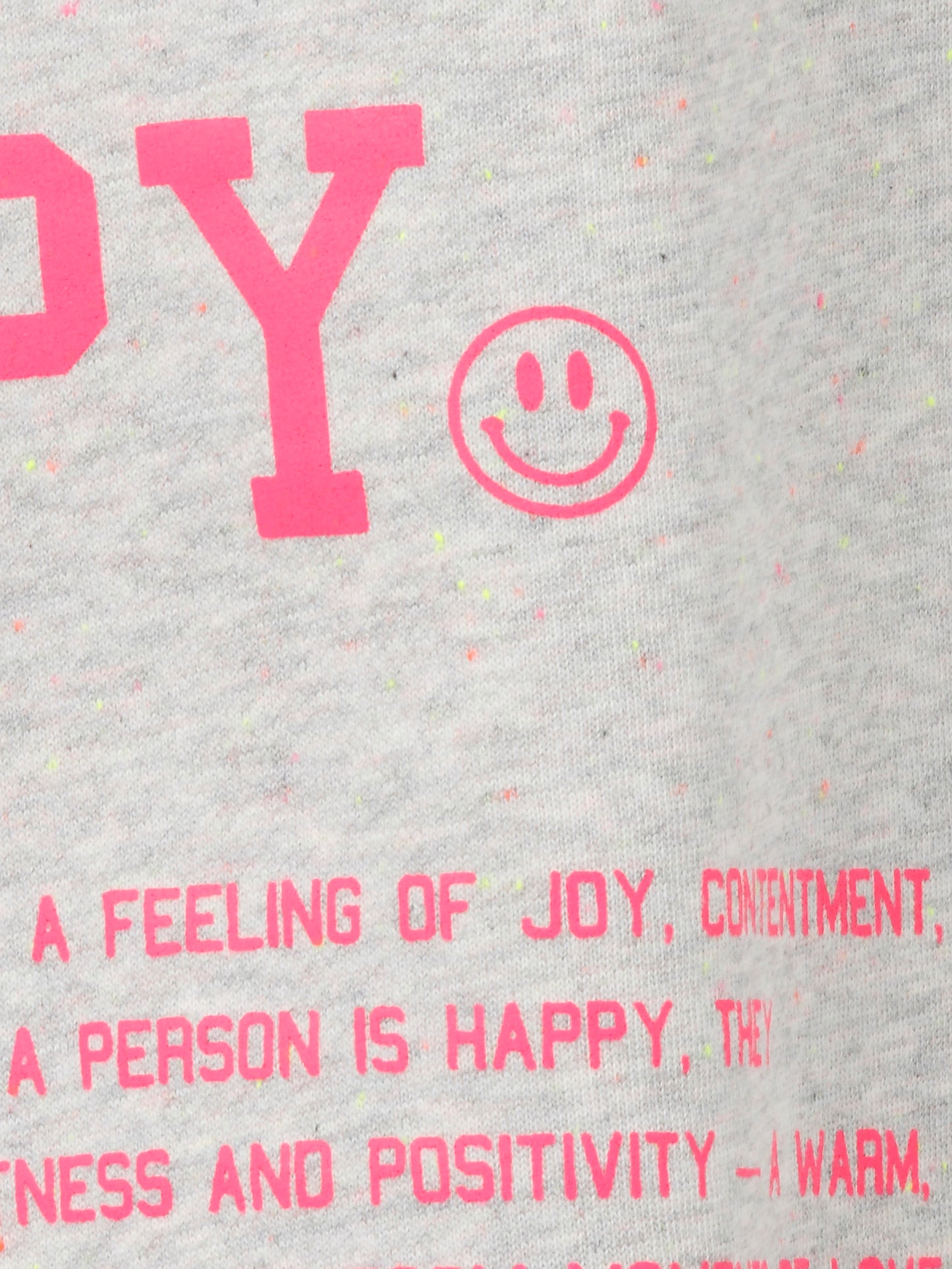 Sweatshirt mit Smiley