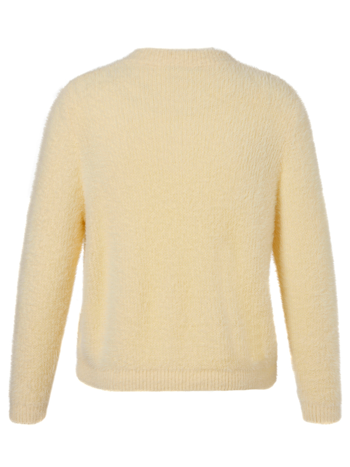 Flauschige Strickjacke