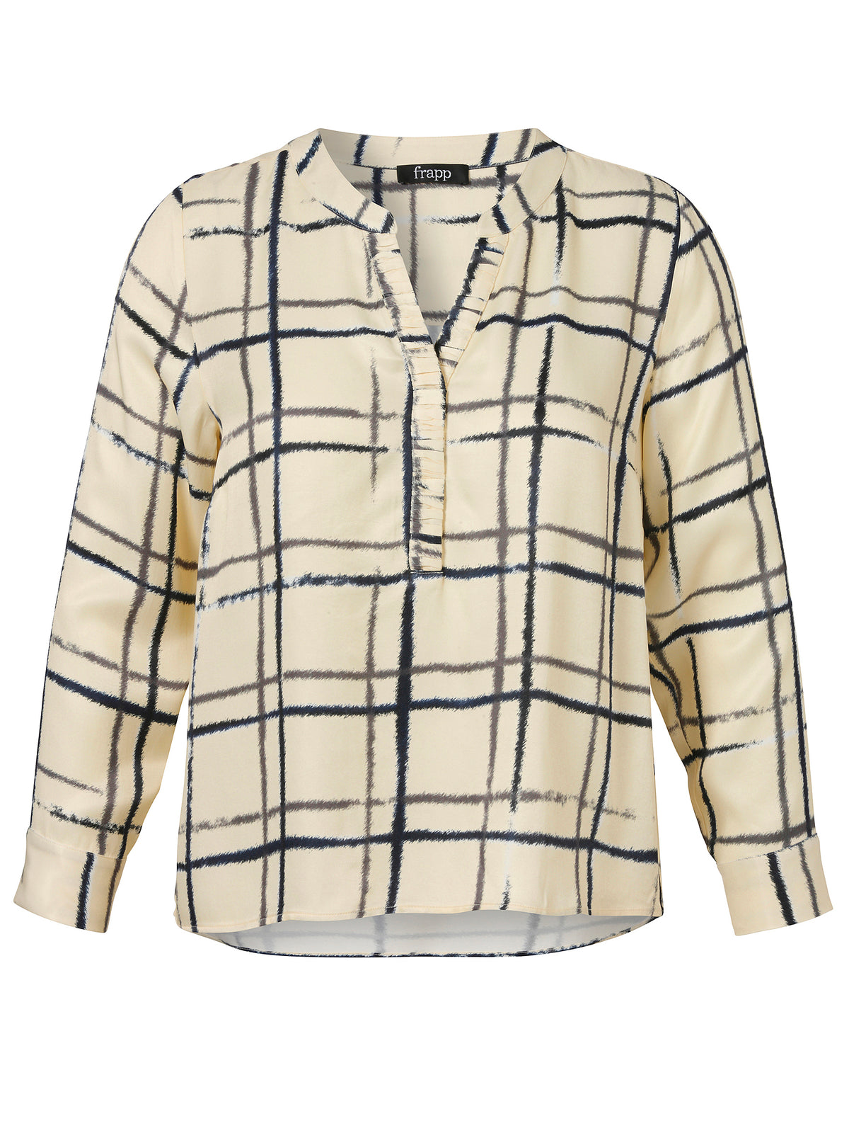 Bluse mit Karomuster