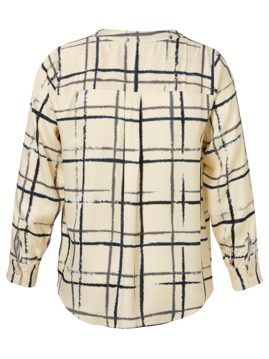 Bluse mit Karomuster