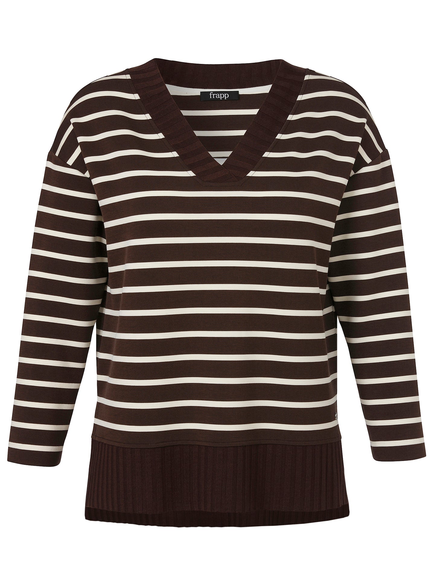 Sweater mit V-Ausschnitt
