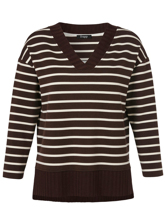 Sweater mit V-Ausschnitt
